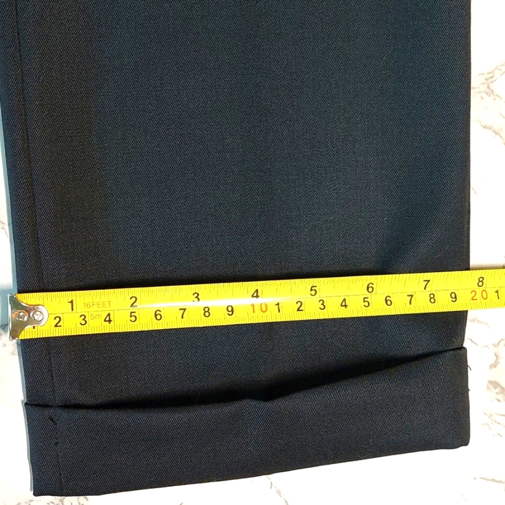 Anthropologie Yaya Aflalo High-waist Black Trousers, Size 6 - Picture 4 of 8